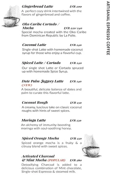 KC Roasters By Koinonia menu 