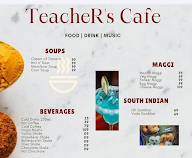 Teacher's Cafe menu 3