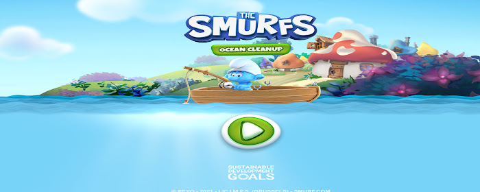 The Smurfs Ocean Cleanup marquee promo image