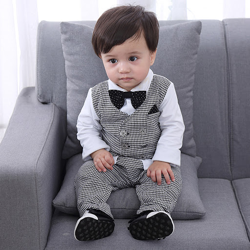 Title 3, Spring and Autumn Long-Sleeved Baby Clothes Gen...