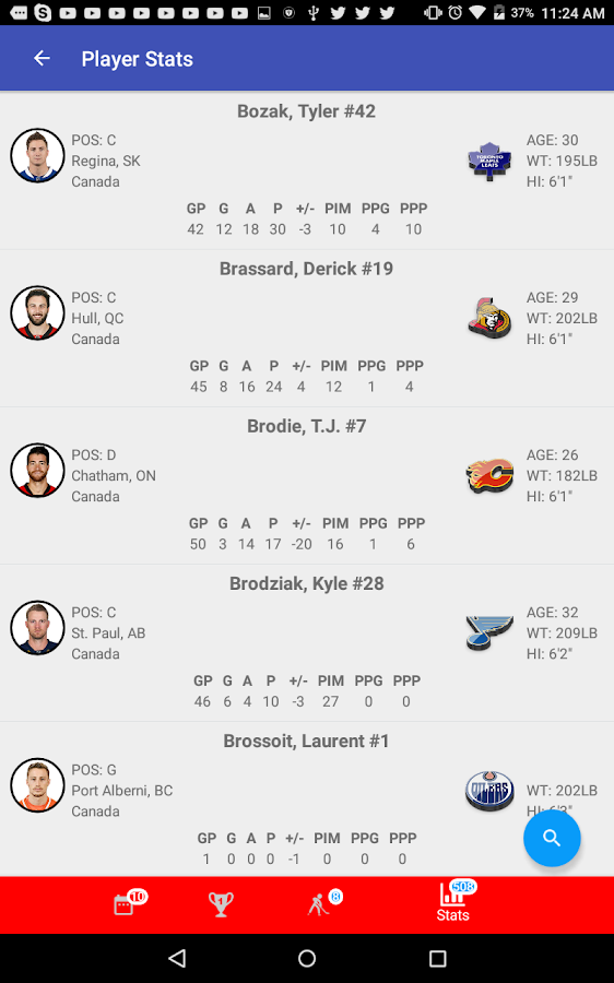 mySchedule NHL - Android Apps on Google Play