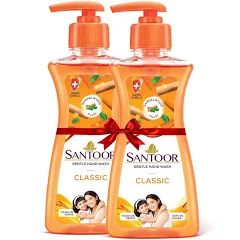 Santoor Hand Wash Classic - 215 ml