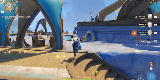 流泉の衆の族長を探しに行く