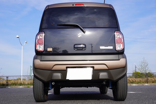ハスラー Mr41sのハスラー シール剥がし ブレーキキャリパー塗装 リア アブソーバー交換に関するカスタム メンテナンスの投稿画像 車 のカスタム情報はcartune
