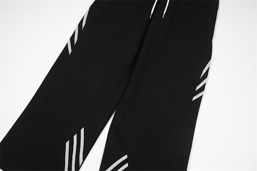 Title 14, Mens Striped Color Matching Wide-leg Pants for...