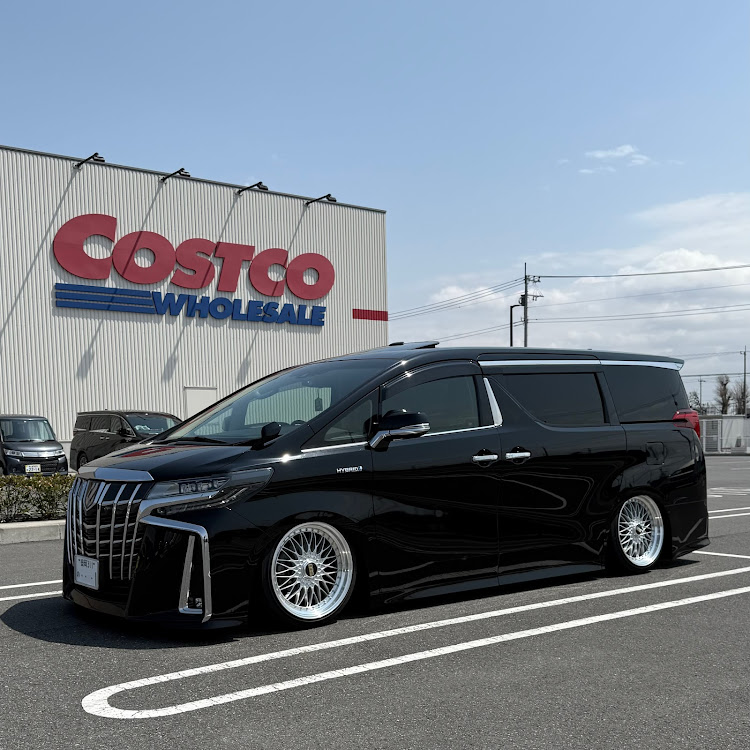アルファードのautomesse・カズサス・KAZ-SUS・東北仕様・BBS SUPER RSに関するカスタム事例の投稿画像1枚目