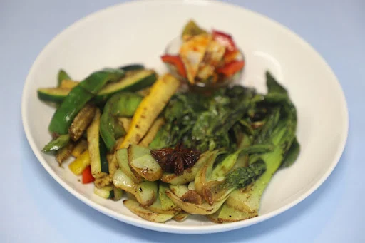 Stir Fry Bok Choy Vegetables