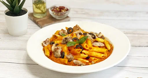 Chicken & Mushroom Arrabiata Pasta