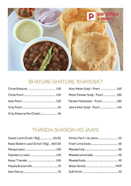 Parathas & More menu 7