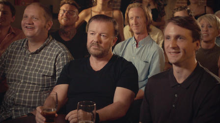 Ricky Gervais is die ster van dié reeks.