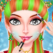 Christmas Makeup Girl Salon Games  Icon