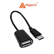 Cáp Chuyển Otg Usb Sang Type C Sử Dụng Cho Đa Thiết Bị, Chuyển Đổi Cổng Usb Cho Máy In Nhiệt Sang Type C Dễ Dàng