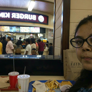 Devanshi Singh at Burger King, Logix City Centre,  photos