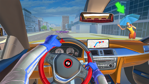 Screenshot Real Taxi Driving : Grand City