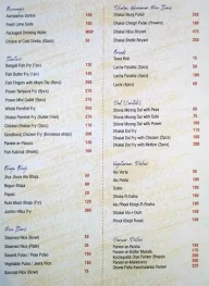 Kasturi Restaurant menu 1