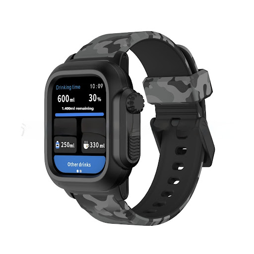 Black Shell Camouflage Gray