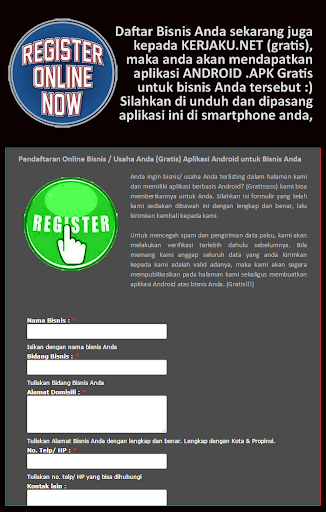 Pendaftaran Bisnis