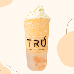 Peach Jelly Snow Cap (w/ Peach Jelly & Trupioca)