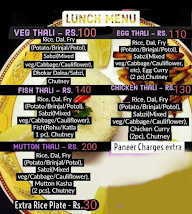 Dutta's Kitchen menu 2