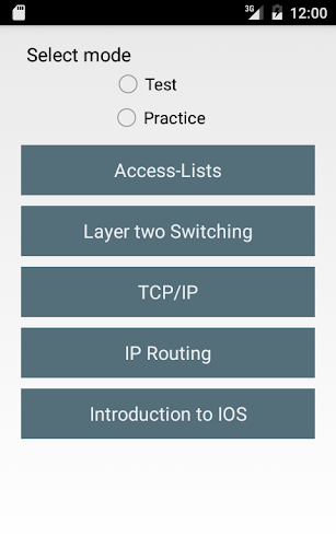 Quiz for CCNA