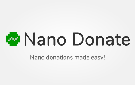 Nano Donate Preview image 0