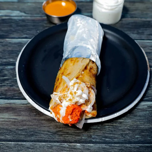 Veg Paneer Lachha Paratha Roll