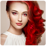 Cover Image of Descargar Cambiador de color de cabello y ojos 1.0.2 APK