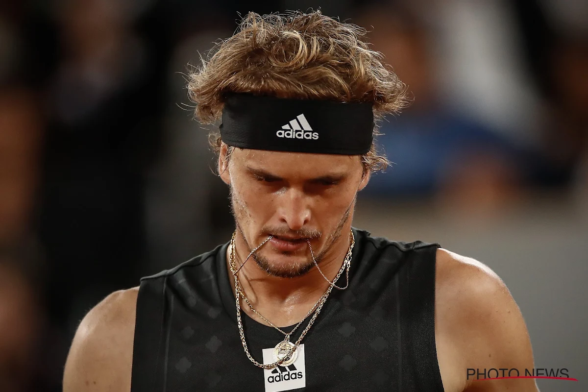 Het verdict na de halve finale: Alexander Zverev scheurt enkele ligamenten in zijn rechtervoet