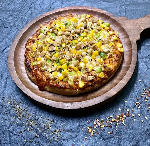 Super Chicken Corn Pizza [8 Inches]