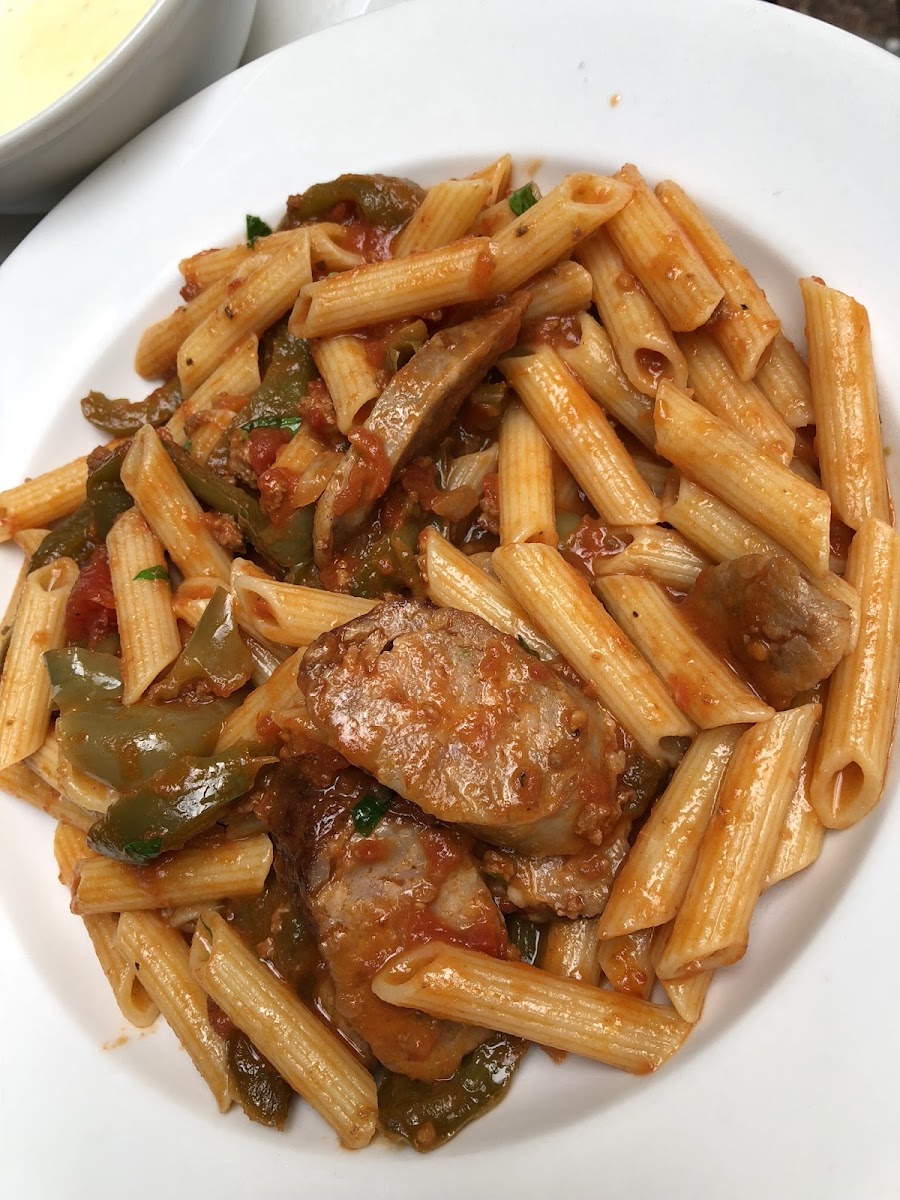 Sausage pasta!