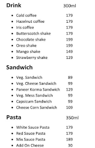 PY Food menu 2