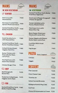 Bay 146 - The Savera Hotel menu 2