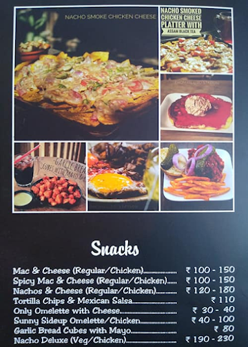 From Hill To Station Cafe menu 