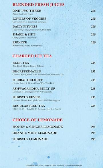 Cafe Nona menu 