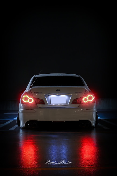 フーガのGW・ゴールデンウィーク・低そうで低くない少し低い車・昭和の日・ピックアッ...🤭🤫🤫🤫に関するカスタム事例の投稿画像1枚目