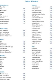 Swadist Pakhal Restaurant menu 5