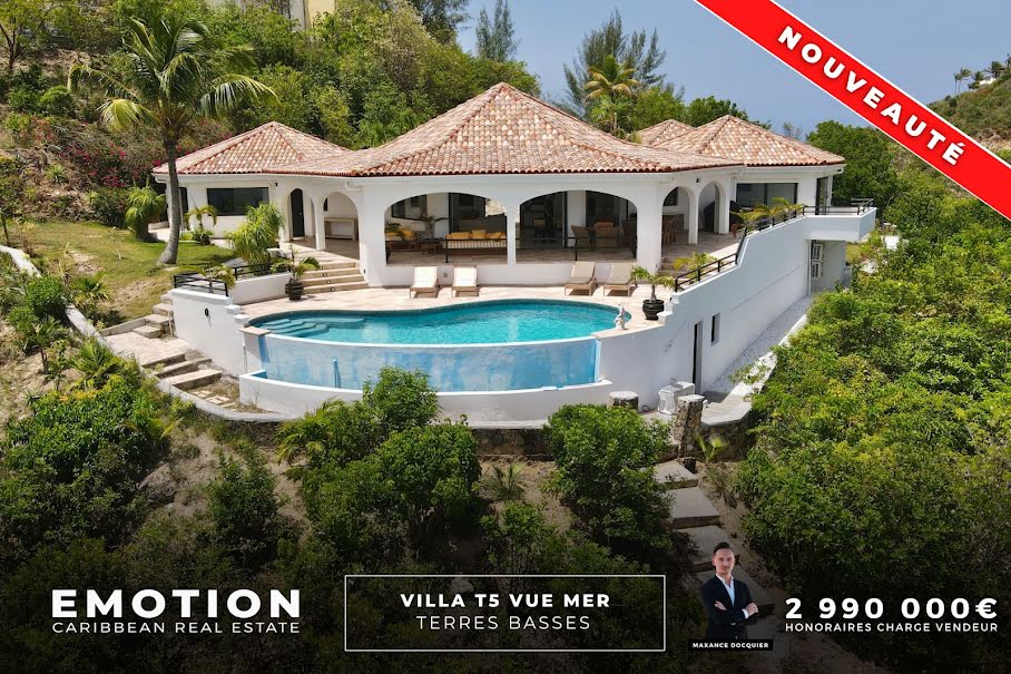 Vente villa 5 pièces 235 m² à Saint-Martin (97150), 2 990 000 €