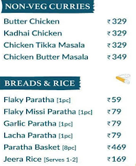 Ghee And Turmeric menu 3