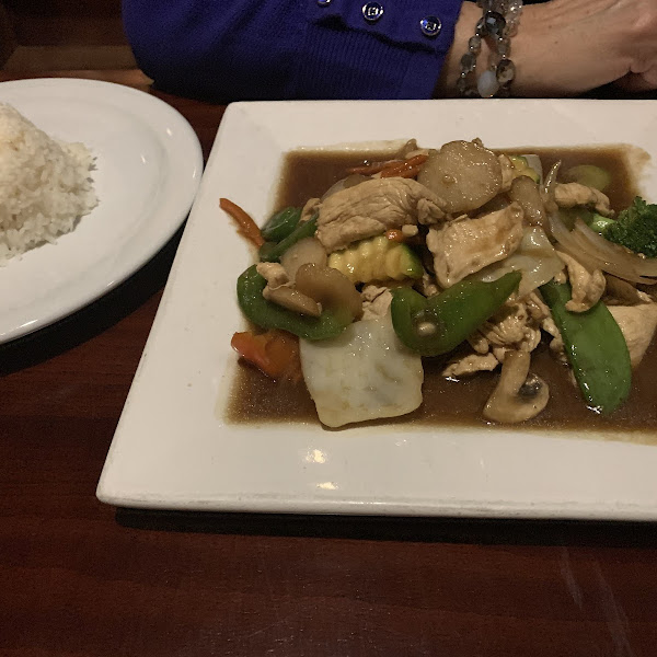 Stir fry Chicken with mix veggies