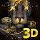 3D Golden Lion Parallax Theme🦁 icon