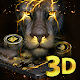 3D Golden Lion Parallax Theme Download on Windows