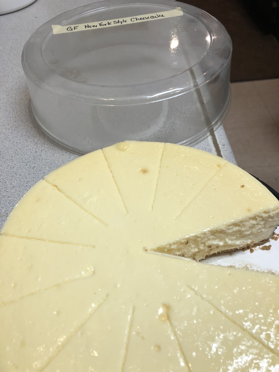 GF fresh Cheese Cake is here NOW!