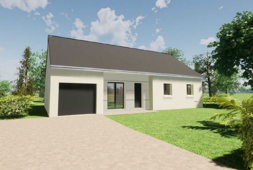  Vente Terrain + Maison - Terrain : 457m² - Maison : 92m² à Joué-l'Abbé (72380) 