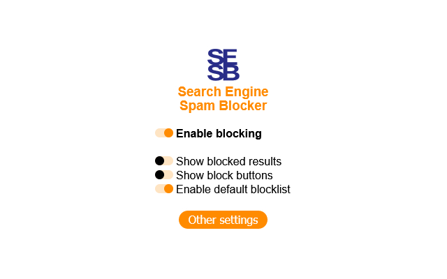 Search Engine Spam Blocker Preview image 2