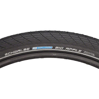 Schwalbe Big Apple Tire - 700 x 50 Clincher Wire Black/Reflective Performance, Endurance RaceGuard