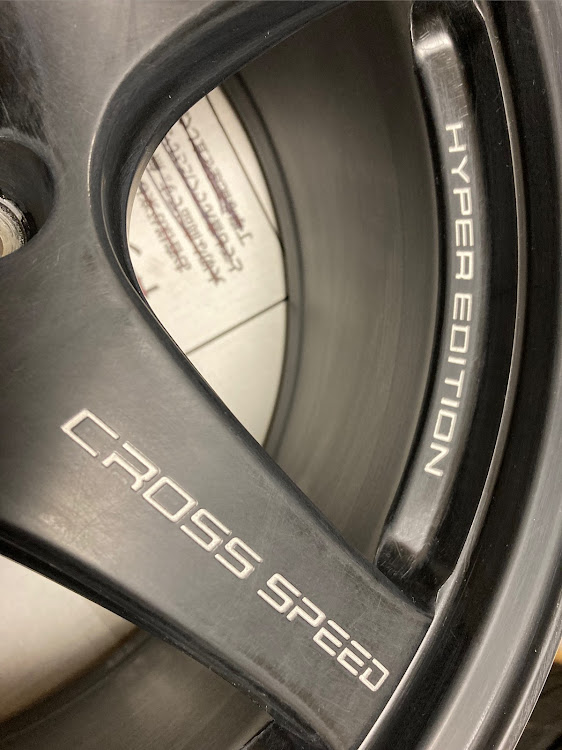 カローラランクスのホイール塗装DIY・カラーチェンジ・限界サイズ？・DIY・クロススピード ハイパーエディション CR5に関するカスタム事例の投稿画像6枚目