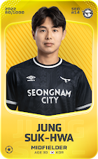 Jung Suk-Hwa 2022-23 • Limited 80/1000
