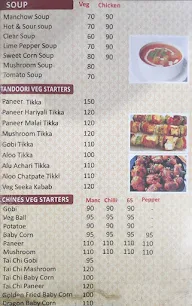 Hyderabad Magic menu 6