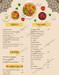 Feel Food menu 1