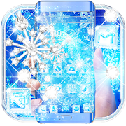 Blue Snow Flake Diamond Theme 1.2 Icon